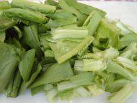 美美厨房之豆豉油麦菜做法图解2)
