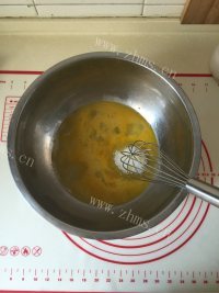 自制可可华夫饼做法图解3)