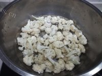 维生素丰富的炒花菜做法图解3)