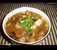 家常菜蘑菇烧肉