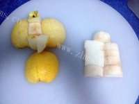 营养美味的银耳山药炖雪梨做法图解2)