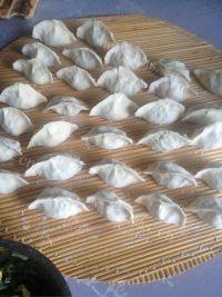 韭菜粉丝鸡蛋水饺做法图解10)