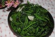 家常菜炒番薯叶