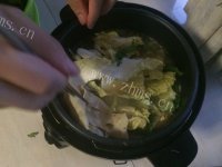 美味的全素火锅做法图解6)