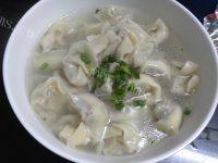 自己做的三鲜馄饨