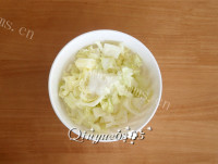 自制圆白菜腌菜做法图解3)