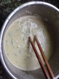 美味的黄瓜饼做法图解4)