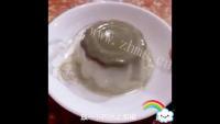 简易的抹茶布丁