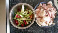 家常菜蒜香回锅肉做法图解1)
