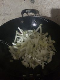 自制酸辣白菜帮做法图解4)