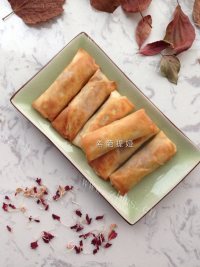 我的炸春卷做法图解7)