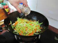 家常菜胡萝卜炒莴笋丝