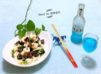 家常皮蛋豆腐做法图解9)