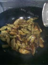 诱人的红烧茄子做法图解8)
