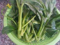 家常菜蒜茸菜心做法图解3)