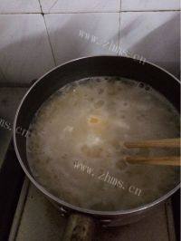 美味早餐小米麦片粥做法图解5)
