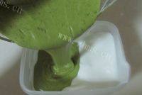 抹茶红豆蛋糕卷做法图解9)