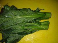家常菜芥蓝牛肉做法图解1)