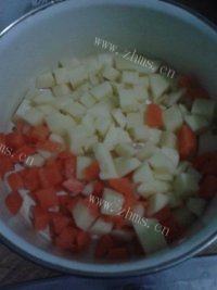开胃咖喱鸡腿饭做法图解2)
