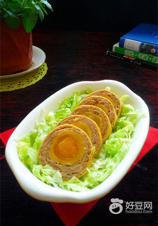 豆皮蛋黄卷