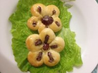 自制花朵面包