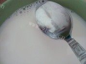 蜜豆双皮奶做法图解2)