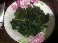 秘制牛肉炒芥蓝做法图解5)