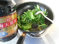 美味的蒜蓉菜心做法图解9)