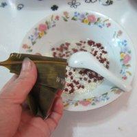 「DIY」红豆粽子做法图解6)
