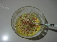 新鲜可口卷心菜咸蛋糕做法图解9)