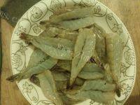 美味的蒜茸开边虾做法图解2)