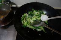 健康的清炒油菜