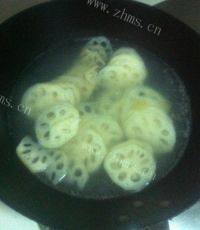 口感不错的姜汁藕片做法图解3)