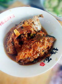 喷香的红烧鱼块
