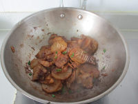 可口的干锅白萝卜五花肉的做法图解十三