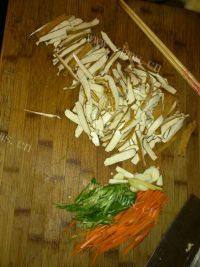 家常菜凉拌豆腐干做法图解4)