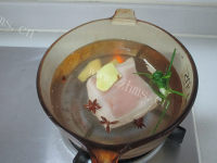 可口的干锅白萝卜五花肉的做法图解四