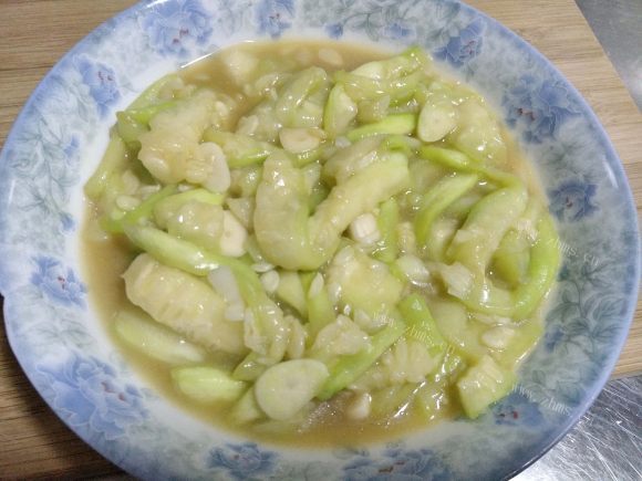 美味的炒丝瓜