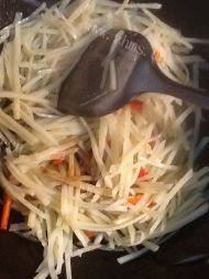 「健康美食」酸辣土豆丝做法图解8)