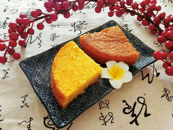 美味的南瓜蛋糕