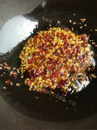 家常菜酸豇豆炒肉末做法图解6)