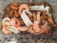 美味的海鲜咖喱蛋炒饭做法图解5)