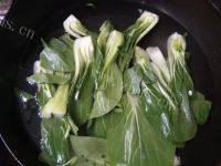 口感丰厚的香菇扒油菜做法图解2)