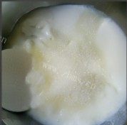 自己做的香蕉酸奶蛋糕做法图解2)