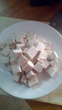 口感丰厚的宫保豆腐做法图解1)