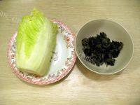 家常菜黑白菜做法图解1)