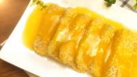 美味橙汁茄排做法图解5)