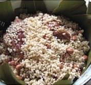 美味的粽香糯米仔排做法图解5)