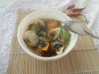 自己做的彩色馄饨