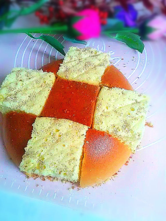 色香味浓的电饭锅蛋糕
